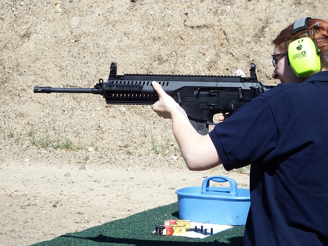 civilian shooting an ar15