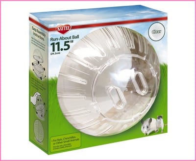 Kaytee Giant Chinchilla Run-About 11-1/2-Inch Exercise Ball