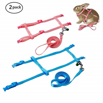 Persuper 2 Pack Pet Harness Leash
